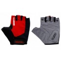 Рукавички SPELLI SBG-1457 без пальців L-чорно-червоні з гелевими вставками під долоню