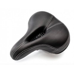 Седло комфортное с пружинами 210*200 черн. YF-1039 с отверстием