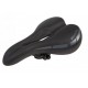 Сідло YF-1031 спортивне з отвором розмір 275*170 чорне з сірою смугою