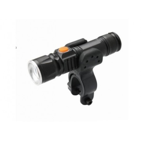 Фонарь пер. BC-FL1578 300лм LED питание Li-on 1200mAh USB с унив. крепл. Pl