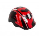 Шолом велосипедний HEL100 чорно-червоний дитячий