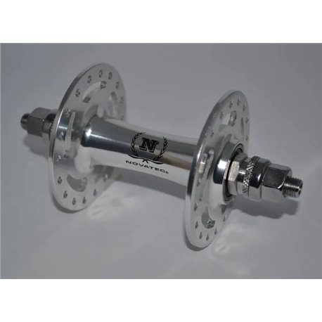 Втулка передня NOVATEC A165SBT 36 SIL Срібний
