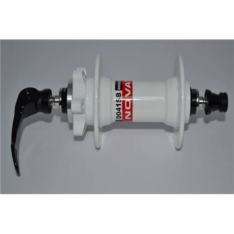 Втулка передня NOVATEC D041SB 36 WHT Білий