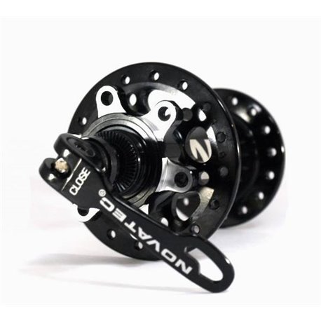 Втулка передня NOVATEC D791SB 36 BLK Чорний