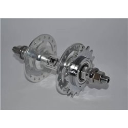 Втулка задня NOVATEC A166SBT/F FIX-FIX 32 SIL Срібний