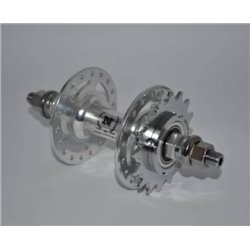 Втулка задня NOVATEC A166SBT/F FIX-FIX 36 SIL Срібний