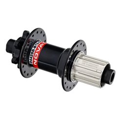 Втулка задня NOVATEC JY-D442SB B12 S4S 11S 28 BLK Чорний