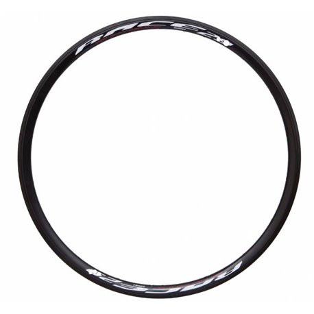 Обід 26" без CNC HLQC-04 36H 12G, чорний с наліпкою під диск.тормоз