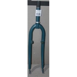 Вилка 26" ST 1-1/8" різб. шток-158мм смарагдовий (м) (Pantone 7476C 60% matt) Dorozhnik LUX 2022 (пошкодження ЛФП)