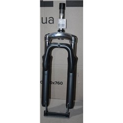 Вилка 24" ST 1" резьб.  шток-134мм темно-серый с черным (м) Discovery FLINT 2022 (повреждение ЛКП) (темно-серы