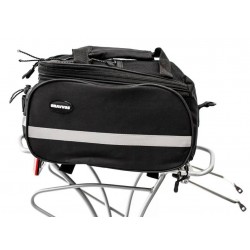 Велосумка на багажник 30*21*17cm черный BRAVVOS DT-001 водоотталк. материал