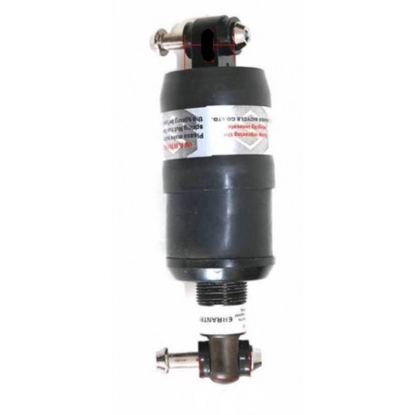 Амортизатор на раму  длина 150 мм закрытый черный