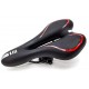 Седло МТВ с отверстием 280*180 чёрно-красный YF-1034