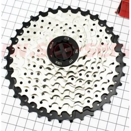 Кассета 9зв. 36,32,28,24,21,18,15,13,11Т, серебристо-черная KDF-CS936 ATA