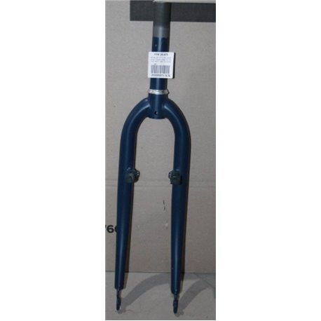 Вилка 26" Жорстка ST 1-1/8 rod-158 безрізьбова v-br синій (матовий) YS 7102 60% matt Dorozhnik LUX (пошкодження ЛКП)