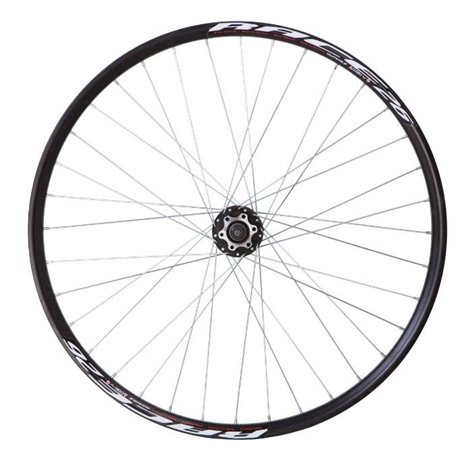 Колесо задн. VLT 27.5" AL 36H Дисковий WANGZHEN 282RBQ під кассету чорний пром. підшипник 8-9-10 шв