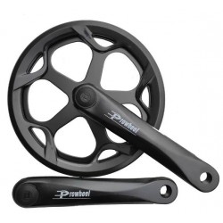 Шатуны велосипедные Prowheel Pro-846P Single Fix, L-170 mm под цепи 1/2"х1/8"