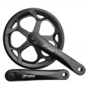 Шатуни велосипедні Prowheel Pro-846P Single Fix, L-170 mm під ланцюги 1/2"х1/8"