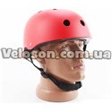 Шолом велосипедний підлітковий BMX M (54-57см), 11 вер. отворів, червоний Китай