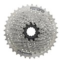 Shimano касета ACSHG20191-34, Alivio, 9-ти швидкісна, колір: Срібло, 11-34T, із локрінгом
