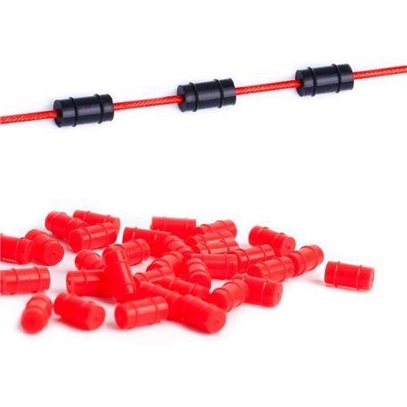 Захист троса для внутрю кабеля RISK RC125 (300шт) чорний