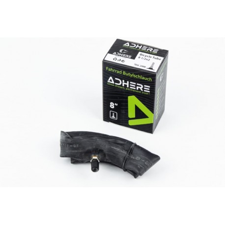 Камера 8" 1/2х2 (8х2,00-5) ніпель (Schrader AV-20) дитяча коляска/електросамокат ADHERE