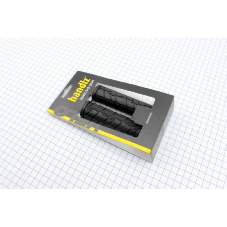 Рукоятки руля 125мм к-кт, черные VLG-207 VELO