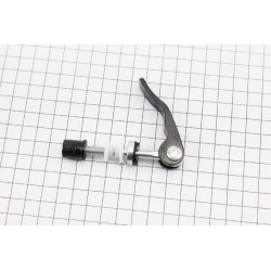 Зажим трубы сидения универсальный алюминиевый M8x60мм, черный Китай