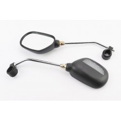 Дзеркало ліве+праве овальні, чорні JY-102 Китай