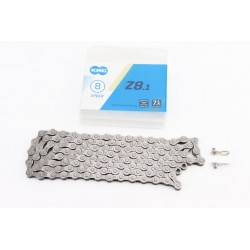 Ланцюг приводний 1/2х3/32"х116L 8 швидкостей, сірий Z8.1 KMC