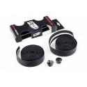 Обмотка ROAD руля 30*1900мм, с самоклеящейся полосой, чёрная Silicone T93 FB ONE