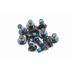 Болт гальмівного диска M5x9мм, під шестигранник 4мм, 12шт к-кт, чорний Китай