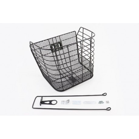 Корзина багажная передняя 26", черная JL-CK055 (возможны царапины, сколы, дефекты покраски) Китай