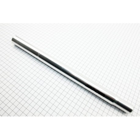 Труба сидіння MTB 25,4х350мм, алюмінієва, без кріплення, срібляста SP-102 ZOOM