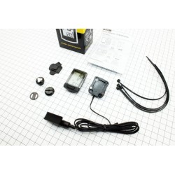 Велокомп'ютер 11-функцій, дротовий, чорний AS-100 (без батарейок) ASSIZE