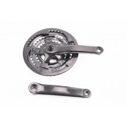 Шатуни "квадрат" 170мм, 48.38.28T MTB, чорні BL 05 Китай