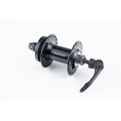 Втулка передня MTB алюмінієва 14Gx36H, Disk-brake, кріпл. ексцентрик, чорна SF-A210F SHUNFENG