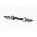 Вісь задня MTB 3/8"х180мм, пром-підшипники 6200 2RS, кріпл. гайка, чорна U-AX12R Китай