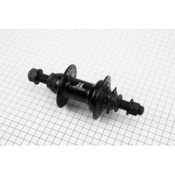 Втулка задняя BMX алюминиевая 14Gx36H драйвер 9Т, ось 14мм, крепл. гайка, чёрная F036-14-9T JOYTECH