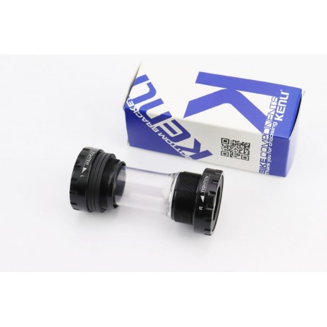 Каретка Hollowtech II MTB 68-73мм, під інтегровану вісь 24мм (адаптер 22мм), KL-101A KENLI