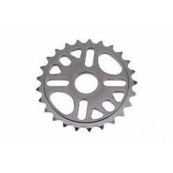 Зірка передня BMX 25Т 1/2"x1/8", алюмінієва, чорна KL-C206 KENLI