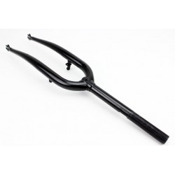 Вилка 26" с резьбой 1" (25,4мм), шток 240мм, V-brake, чёрная Китай