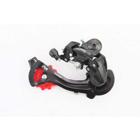 Перемикач ланцюга задній 6зв. кріпл. болт, чорний Tourney RD-TZ 500 SHIMANO