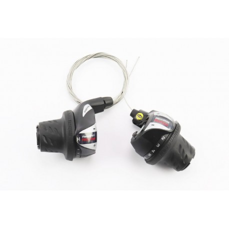 Перемикачі (грипшифт) 3x6 швидкості, чорні SL-RS 36 SHIMANO