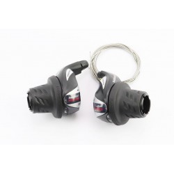 Перемикачі (грипшифт) 3x7 швидкості, чорні SL-RS 36 SHIMANO