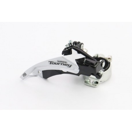 Перемикач ланцюга передній з універсальною тягою, кріпл. 31,8/34,9мм, під зірку 42T, FD-TY500 SHIMANO