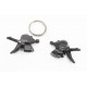 Перемикачі (манетка) 3x8 швидкості, чорні ALTUS SL-M315 SHIMANO