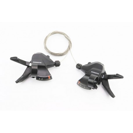 Перемикачі (манетка) 3x8 швидкості, чорні ALTUS SL-M315 SHIMANO