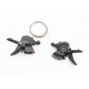 Перемикачі (манетка) 3x8 швидкості, чорні ALTUS SL-M315 SHIMANO