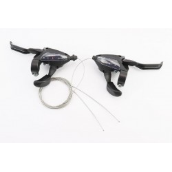 Переключатели (моноблок) 3x8 скоростей, чёрные ST-EF 500 SHIMANO